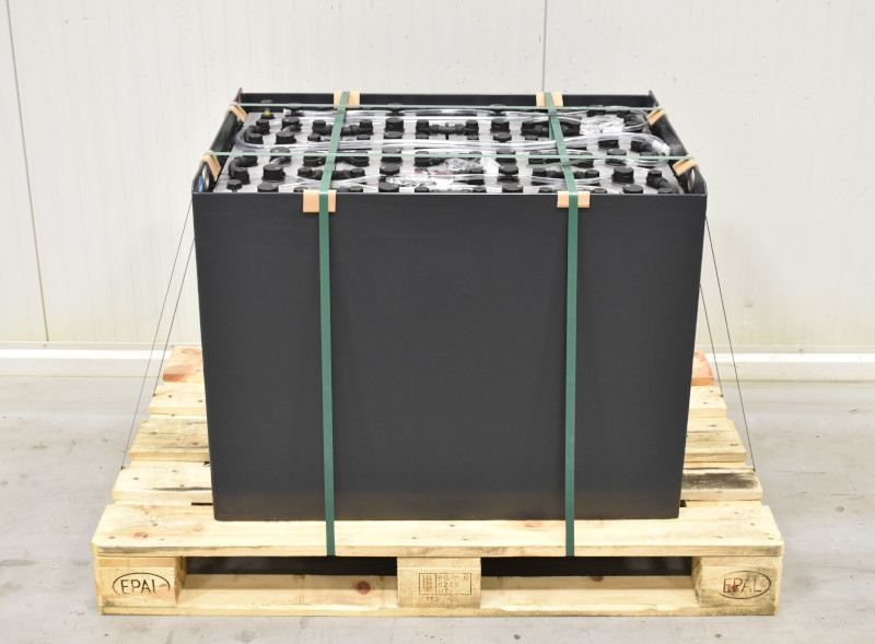 Přeprava trakční baterie na paletě